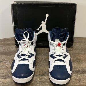Air Jordan 6 Retro 384664-130 Olympic London (2012) Size 10